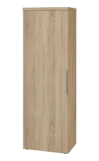 SIN 5 - 6D kancelářská skříň, 1-dveřová, levá, 1820x600x400, dub bardolino